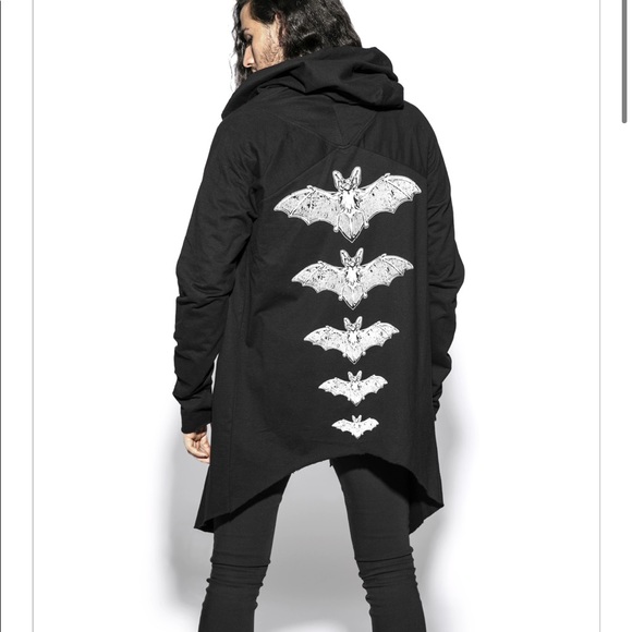 BlackCraft Cult Jackets & Blazers - BlackCraft Cult Release The Bats Double Hooded Cloak - Unisex XL